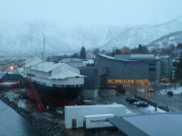 Stokmarknes'teki Hurtigruten müzesi