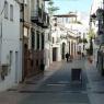 Nerja'da bir sokak.