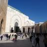II. Hasan Camii Cuma namazı çıkışı.