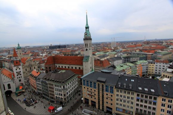 Marienplatz, Münih.