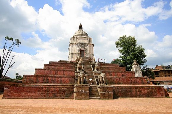 Katmandu - Bhaktapur Durbar Square, Fasidega Tapınağı.