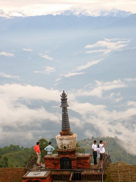 Nepal - Nagarkot, Himalayalar.