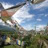 Pokhara - Dua bayrakları.