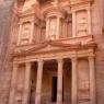 Petra - Hazine (Treasury) önü günün her saati kalabalık.