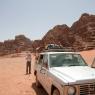 Wadi Rum - Çöldeki turumuzu yaptığımız jip.